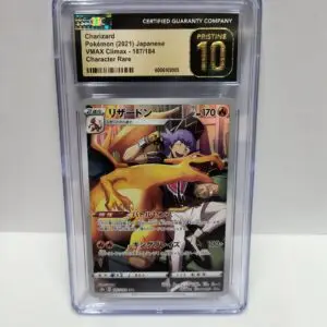 pristine cgc10 charizard 187/184